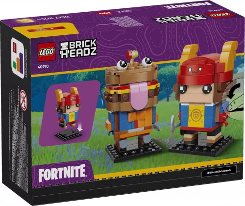 LEGO BrickHeadZ Beef Boss och Skye figurer 40910