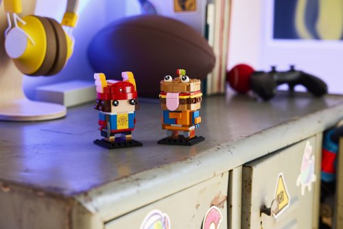 LEGO BrickHeadZ Beef Boss och Skye figurer 40910