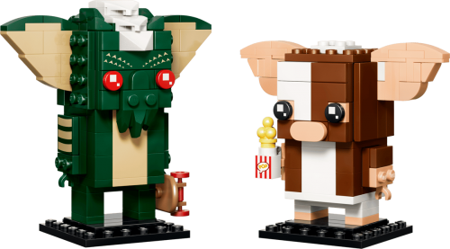 LEGO BrickHeadZ Gremlins: Gizmo och Stripe figurer 40919