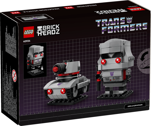 LEGO BrickHeadZ Megatron robot och fordon 40924