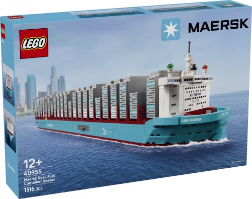 LEGO Maersk containerfartyg med dubbla bränslesystem 40955