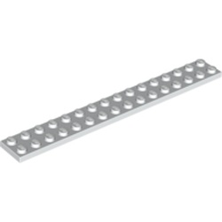 LEGO Plate 2x16 Vit 4119227-B2553 | Lego | Bra Leksaker