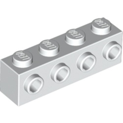 LEGO Brick 1x4 W. 4 Knobs Vit B2645-4143254