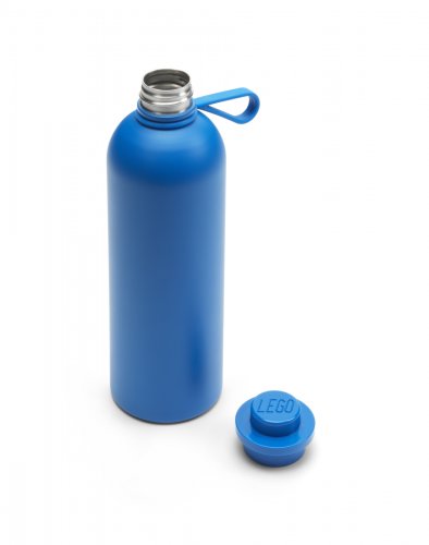 LEGO Stål Vattenflaska - Blå 41480801