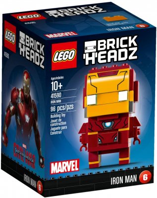 LEGO Brick Headz nr 6 Iron Man 41590