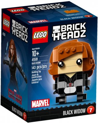 LEGO Brick Headz nr 7 Black Widow 41591
