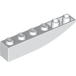 LEGO Brick 1x6 W. Bow Rev. Vit 4160403-B2052 | Lego | Bra Leksaker