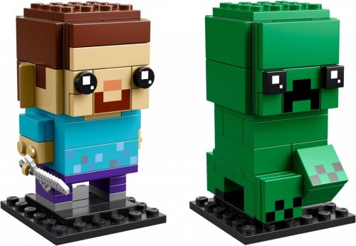 LEGO BrickHeadz Steve & Creeper 41612