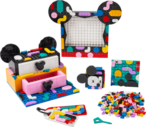 LEGO DOTS Musse Pigg och Mimmi Pigg Skolpyssellåda 41964