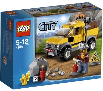 LEGO City Gruva Fyrhjulsdriven gruvtruck 4200