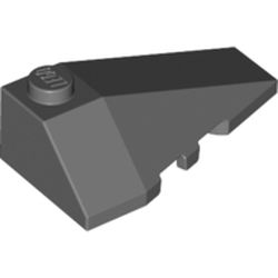 LEGO Right Roof Tile 2x4 W. Angle Mörkgrå B1297-4210867