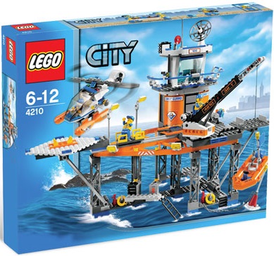 LEGO City Kustbevakningens plattform 4210