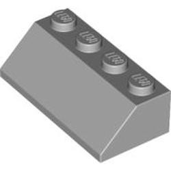 LEGO Roof Tile 2x4/45° Ljusgrå 4211409-B2932