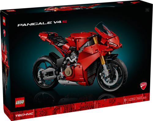 LEGO Technic Ducati Panigale V4 S motorcykel 42202