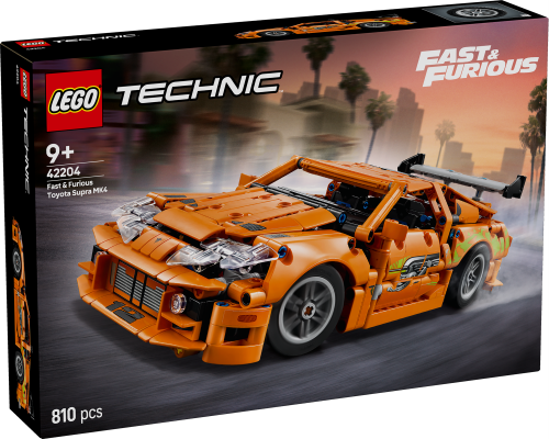 LEGO Technic Fast and Furious Toyota Supra MK4 42204