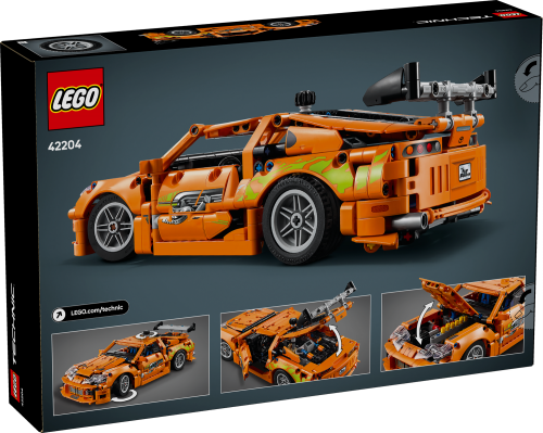 LEGO Technic Fast and Furious Toyota Supra MK4 42204