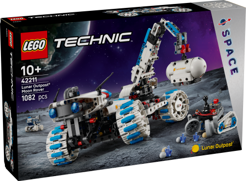 LEGO Technic Lunar Outpost månrover rymdfordon 42211