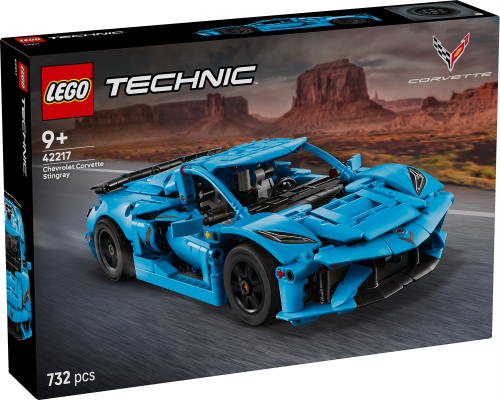 LEGO Technic Chevrolet Corvette Stingray blå 42217