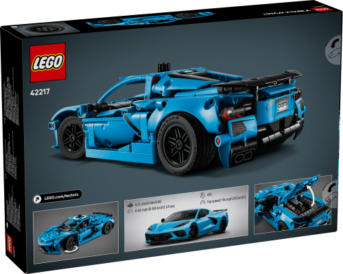 LEGO Technic Chevrolet Corvette Stingray blå 42217