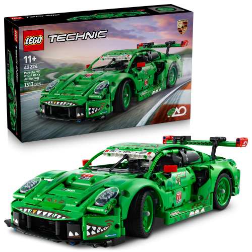 LEGO Technic Porsche 911 GT3 R REXY AO Racing racerbil 42224 | Lego | Bra Leksaker