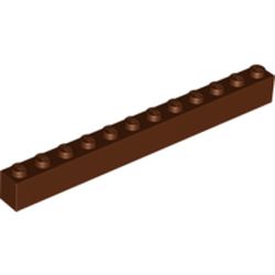 LEGO Brick 1x12 R&ouml;dbrun B0640-4222627