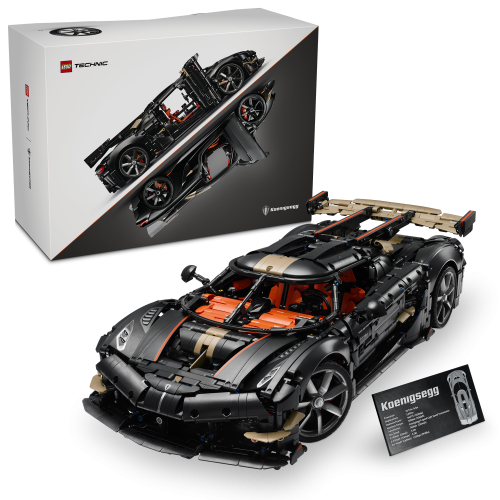 LEGO Technic Koenigsegg Sadair s Spear megabil 42232