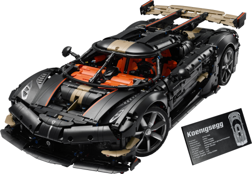 LEGO Technic Koenigsegg Sadair s Spear megabil 42232