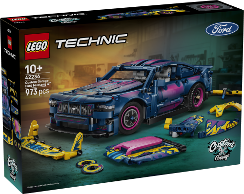 LEGO Technic Specialdesignad Ford Mustang GT bil 42236