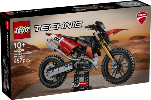 LEGO Technic Ducati Desmo450 MX Factory motorcykel 42238