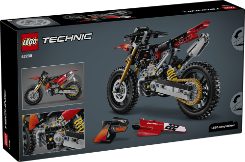 LEGO Technic Ducati Desmo450 MX Factory motorcykel 42238