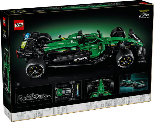 LEGO Technic Aston Martin Aramco AMR25 F1 bil 42240