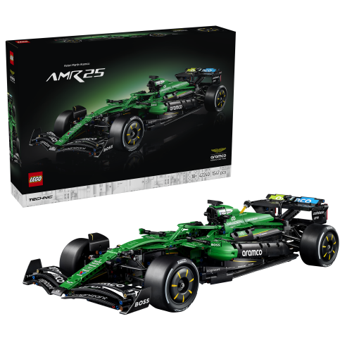 LEGO Technic Aston Martin Aramco AMR25 F1 bil 42240