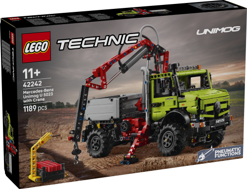 LEGO Technic Mercedes-Benz Unimog U 5023 med kran 42242