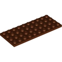 LEGO Plate 4x10 Rödbrun 4225715-B2187 | Lego | Bra Leksaker