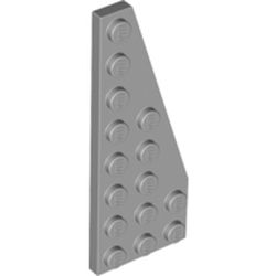 LEGO Right Plate 3x8 W. Angle Ljusgrå 4258273-B2957