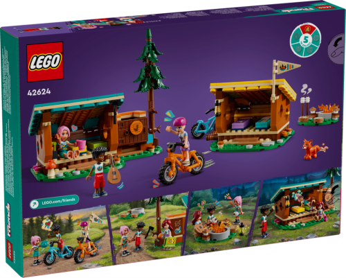 LEGO Friends Äventyrsläger Mysiga stugor 42624