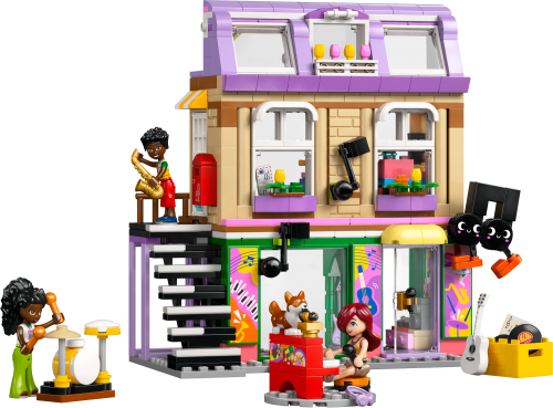 LEGO Friends Musikaffär och lägenhet 42653