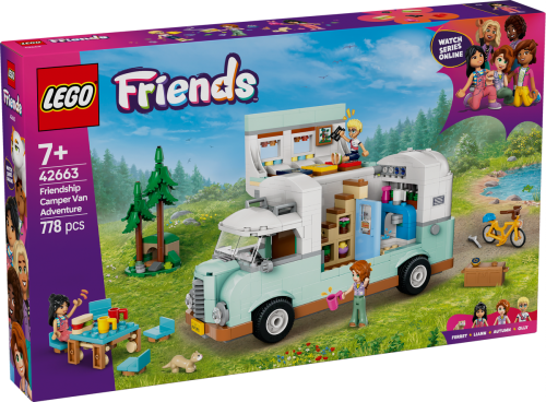 LEGO friends Vänskapsäventyr med husbil 42663