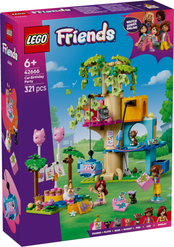 LEGO Friends Kattkalas och trädkoja 42666