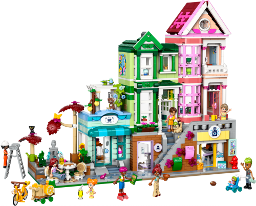 LEGO Friends Heartlake Citys lägenheter och butiker 42670