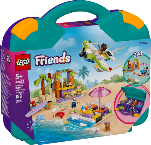 LEGO Friends Kreativ strand och resväska 42672
