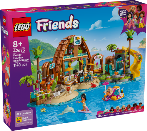 LEGO Friends Familjesemester på strandresort 42673