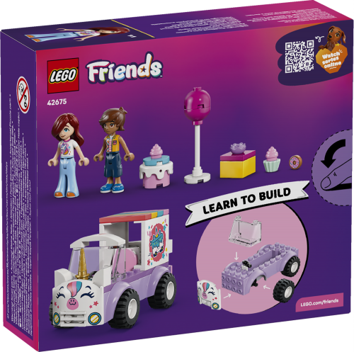 LEGO Friends 4+ Enhörningsbil för tårtleveranser 42675