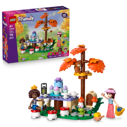 LEGO Friends Tebjudning i skogen 42690