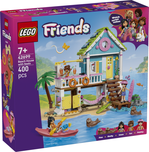 LEGO Friends Strandhus med sälar 42699