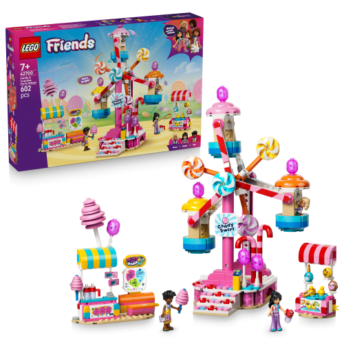 LEGO Friends Pariserhjul med godis och cupcaketema 42700
