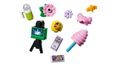 LEGO Friends Snurrande tekoppskarusell med blom och älvtema 42702