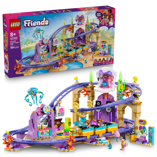 LEGO Friends Bergochdalbana med sjöjungfrutema 42703