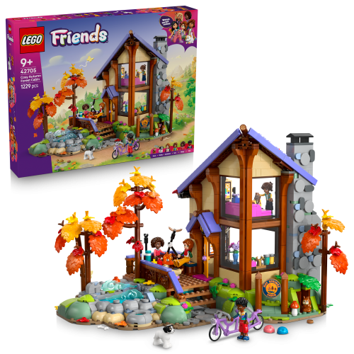 LEGO Friends Mysig stuga i höstskogen 42705