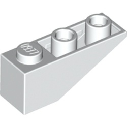 LEGO Roof Tile 1x3/25° Inv. Vit 428701-B3078